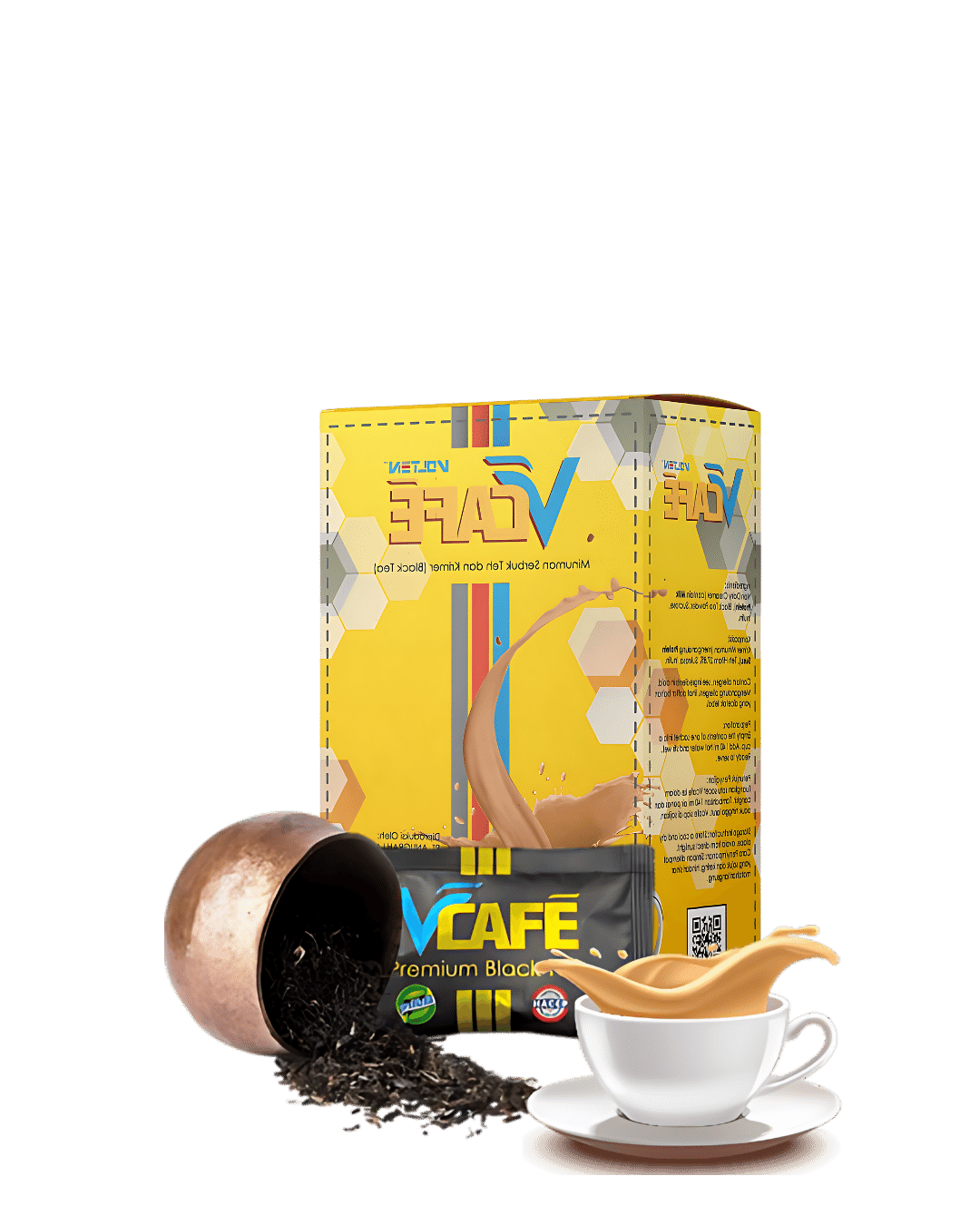 Vcafe Premium Black Tea | Volten Indonesia